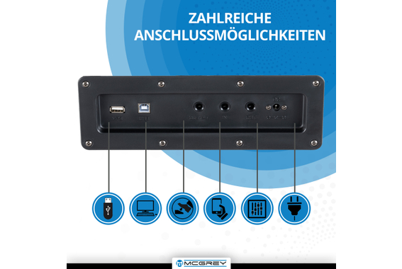 McGrey DP-19 WM E-Piano Weiß matt image 7