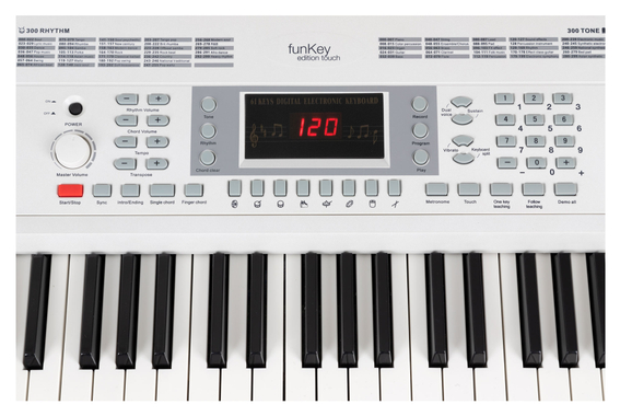 FunKey 61 Edition Touch Weiß  - Aussteller (Zustand: gut) image 7