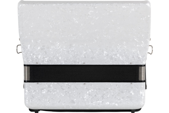 Classic Cantabile 96-Bass Accordeon "Secondo V" Wit G-g'' Set image 7