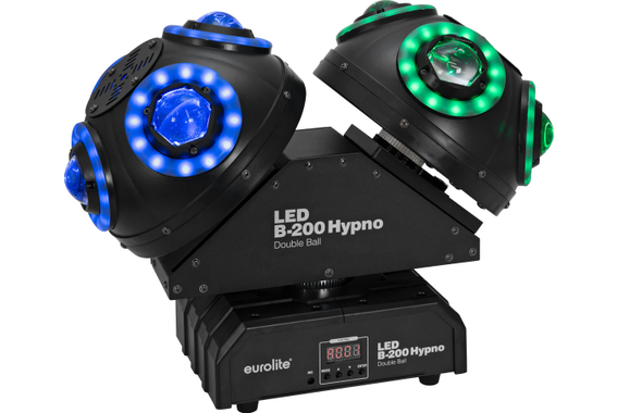 Eurolite LED B-200 Hypno Double Ball Beam Effect image 7