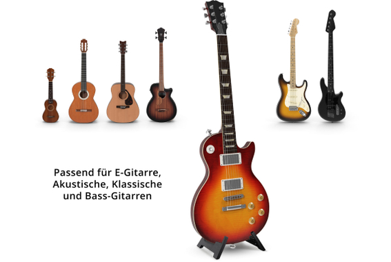 Rocktile GSF-2015S opvouwbare gitaarstandaard kunststof image 7