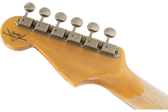 Fender Custom Shop 1959 Stratocaster Journeyman Super Faded Aged Chocolate 3-Color-Sunburst image 7