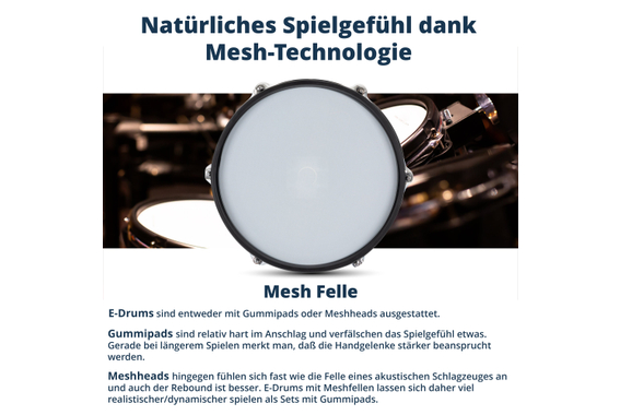 XDrum DD-530 E-Drum Set mit Mesh Heads  - Retoure (Zustand: sehr gut) image 7