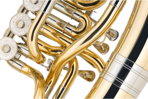 Lechgold BH-19/4GL Bariton Goldmessing  - Retoure (Zustand: gut) image 7
