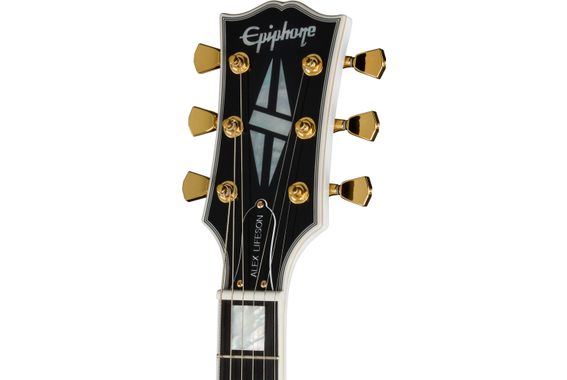 Epiphone Alex Lifeson 1976 ES-355 Reissue Alpine White image 7