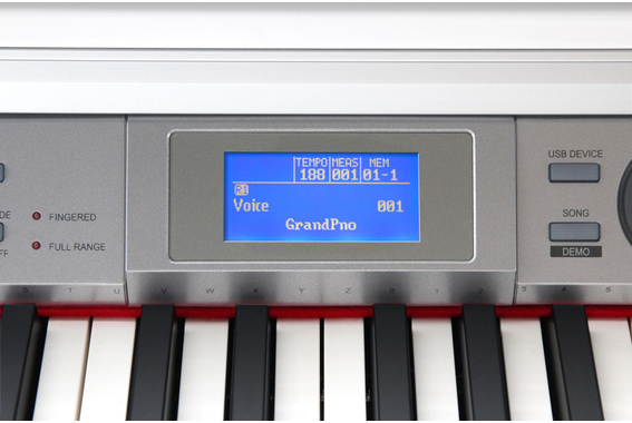 Classic Cantabile DP-A 410 WH E-Piano Weiß Hochglanz  - Retoure (Zustand: sehr gut) image 7