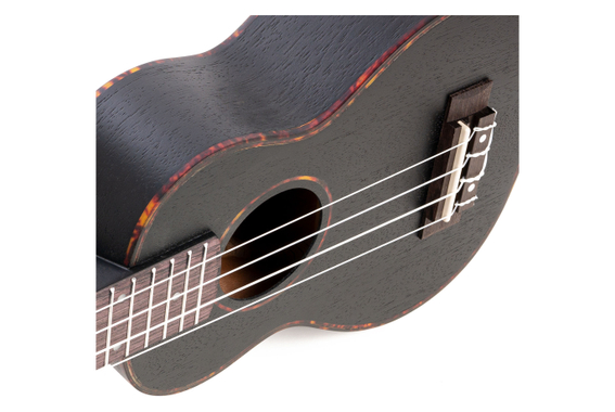 Cascha Premium Mahogany Sopran Ukulele Set Noir image 7