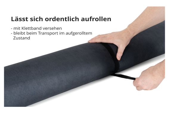 Stagecaptain DTB-1620 BK Drumteppich Schwarz  - Retoure (Zustand: sehr gut) image 7