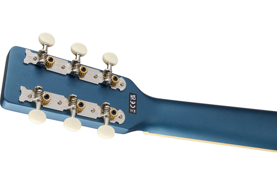 Gretsch Guitars Jim Dandy Deltoluxe Concert Dark Denim Top image 7