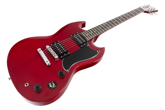 Shaman Element Series DCX-100R E-Gitarre dunkelrot  - Retoure (Zustand: sehr gut) image 7