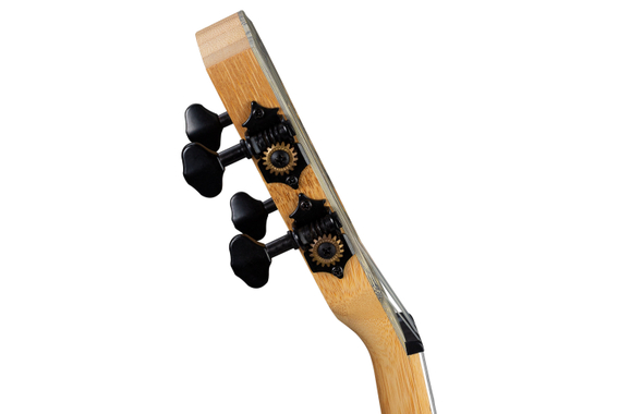 Cascha 2315E Ukulele Soprano Bamboo Graphite Bundle con Pickup image 7