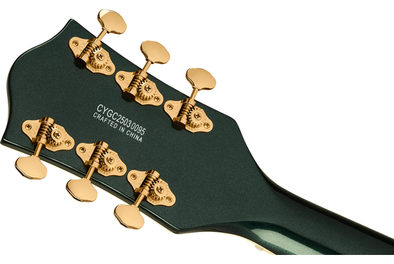 Gretsch Synchromatic Nashville Hollow Body Single-Cut with Bigsby Cadillac Green image 7