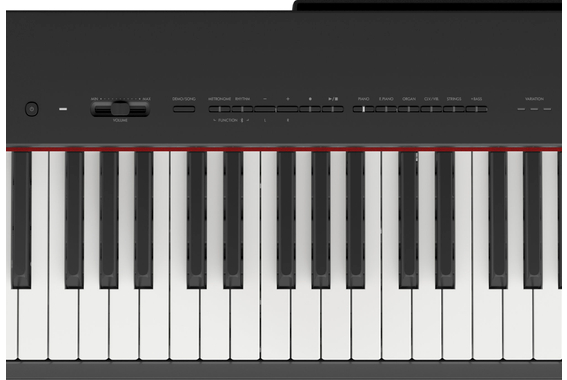 Yamaha P-225B Stagepiano Schwarz Pedal Set image 7