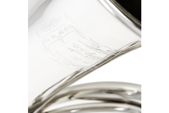 Cerveny CEP 931-4T Bb-Bariton Neusilber Gelakt image 7