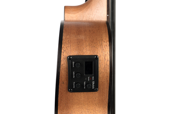 Cascha 2175 Ukelele Bajo Caoba image 7