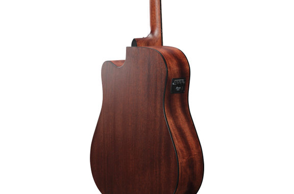 Ibanez AW247CE-WKH Chitarra Western Weathered Black image 7