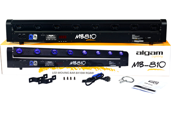 Algam Lighting MB810 LED RGBW Movingbar Light Bar image 7
