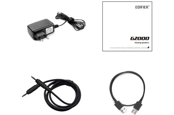 Edifier G2000 Bluetooth Gaming-Lautsprecher Schwarz  - Retoure (Zustand: sehr gut) image 7