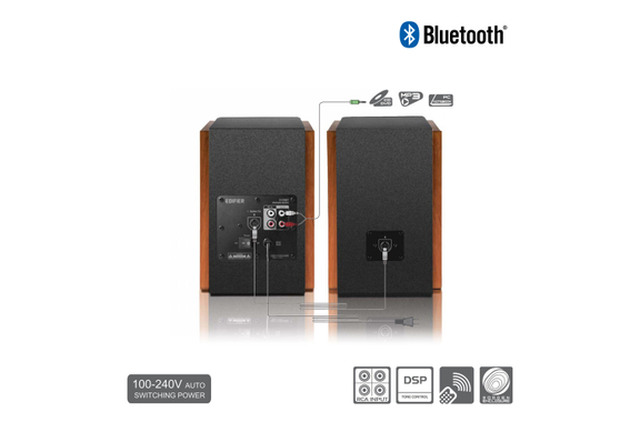 Edifier R1700BT Lautsprechersystem Wood image 7