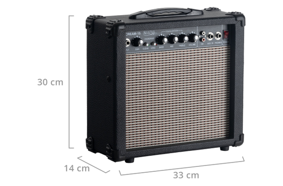 Rocktile Sphere Classic Set de guitarra eléctrica negra image 7