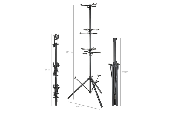 Pronomic GTT-009 Multi Guitar Stand for 9 Instruments image 7