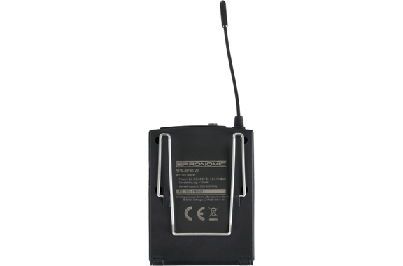 Pronomic Silent Guide V2 SDR-BP30 Bodypack-Receiver 5x Set image 7