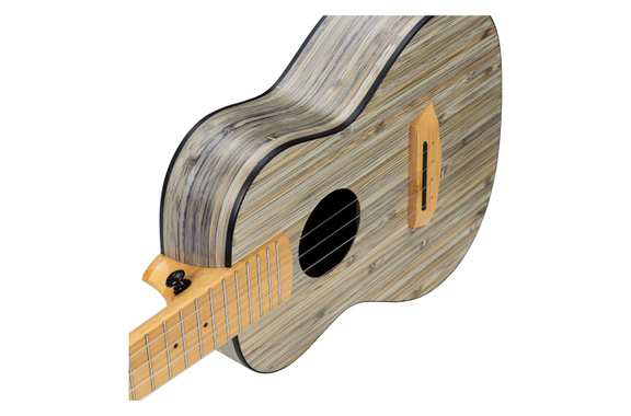 Cascha 2315E Bamboo Sopran Ukulele Graphit Set image 7
