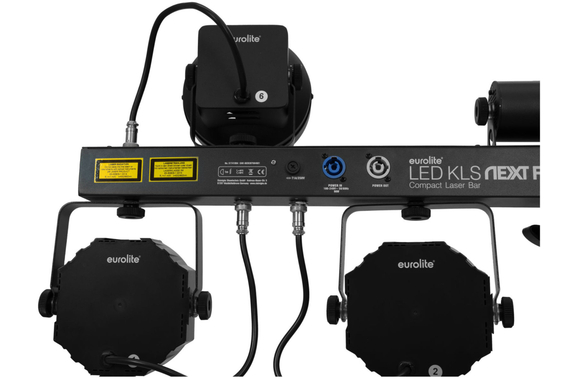 Eurolite LED KLS Laser Bar Next FX Licht + Stativ Set image 7
