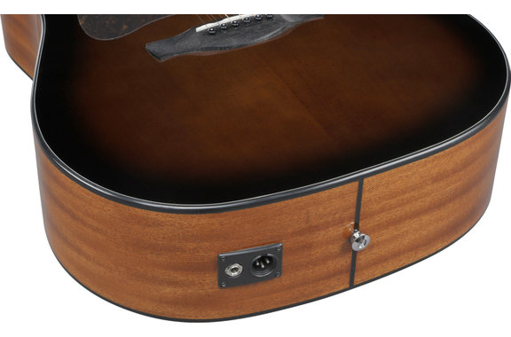 Ibanez AAD51LCE-DVS Guitare Folk Gaucher Dark Violin Sunburst image 7