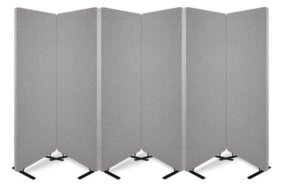 Pronomic DiviRoom-162 GY Ruimteverdeler 5x Set image 7