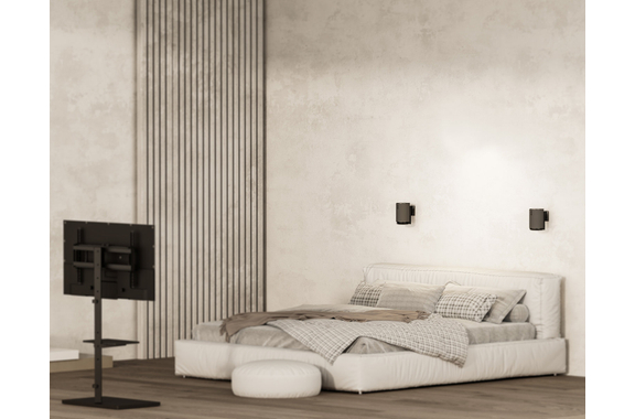 My Wall HS 40 2 Wall Mounts for SONOS Era 100 Speakers Black image 7