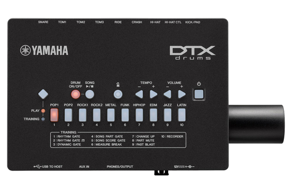 Yamaha DTX452K Compact E-Drum Set inkl. Verstärker, Kopfhörer, Drumhocker & Sticks image 7