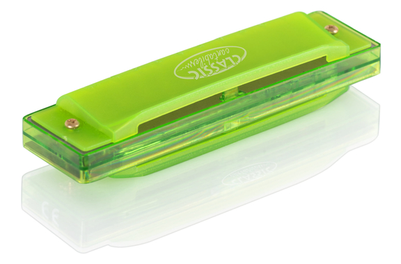 Classic Cantabile FBH-10 GN FunKids Armonica a Bocca C-Dur Verde image 7