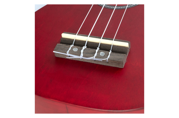 Cascha 3970 Soprano Ukulele Bundle Red image 7
