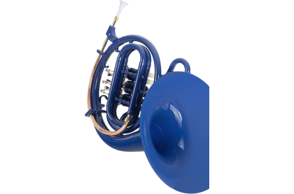 Classic Cantabile WH-20BL MardiBrass Cor d'harmonie en plastique en Fa Bleu image 7