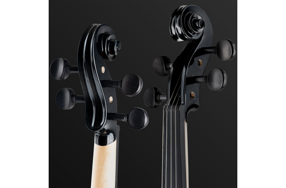 Classic Cantabile VP-100BK 4/4 Violinenset Schwarz image 7
