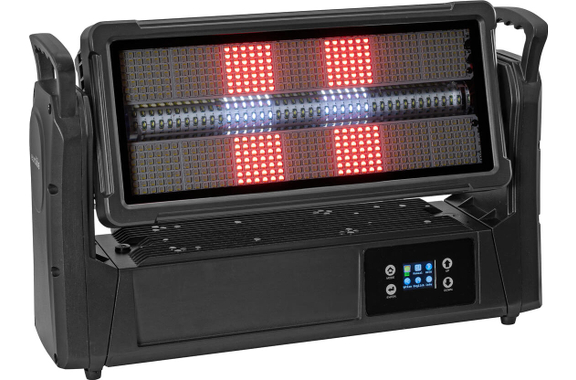 Eurolite Set 2x LED IP Mega PIX Strobe 714 Swing + Flightcase image 7