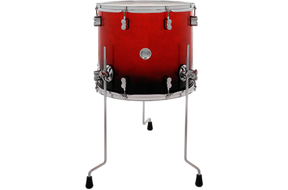 PDP Concept Maple Shell Set Red to Black Fade image 7