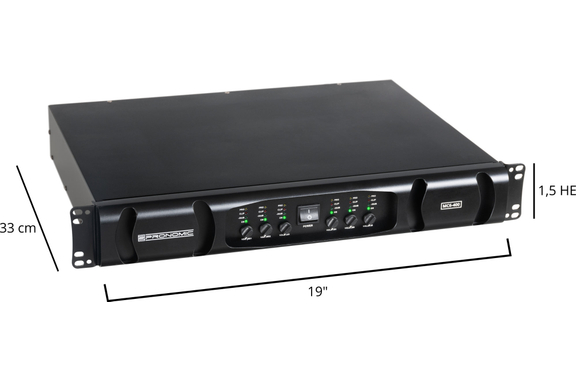 Pronomic MC6-400 Endstufe 6x 600 Watt image 7