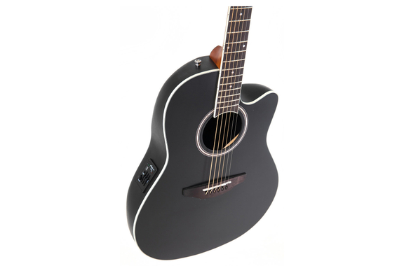Applause AB24-5S Standard Mid Depth Guitarra Black Satin image 7