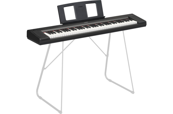 Yamaha Piaggero NP-35 Portable Piano Schwarz image 7