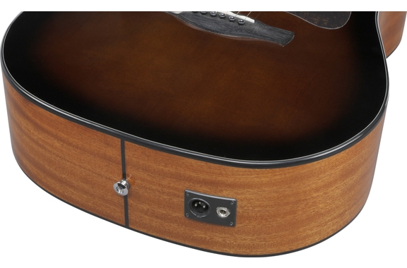 Ibanez AAD51CE-DVS Western Guitar Dark Violin Sunburst image 7