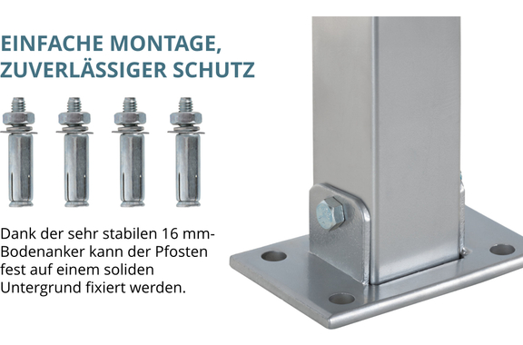Stagecaptain PPP-70 SR Parkpfosten image 7