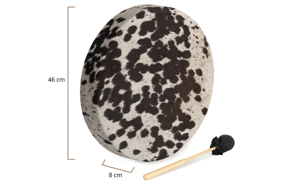 Classic Cantabile HSD-18 Traditional Shaman Drum With Cowhide 18" image 7