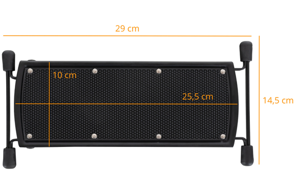 Rocktile Guitar Footrest Black image 7