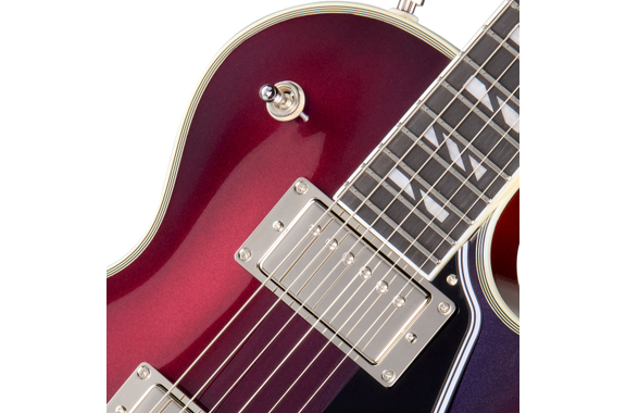 Epiphone Futura Les Paul Custom Midnight Ember Shift image 7
