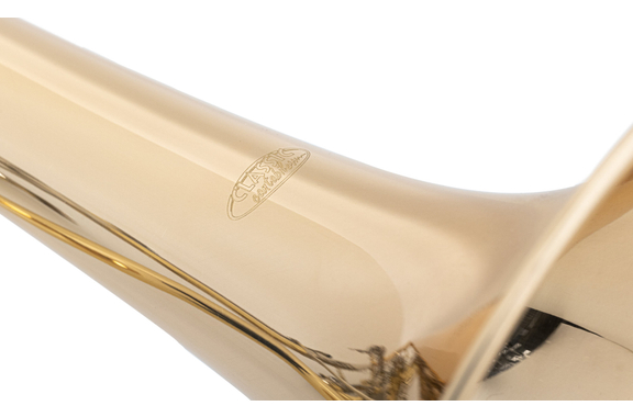 Classic Cantabile TR-43G Bb Concert Trumpet Gold Brass image 7