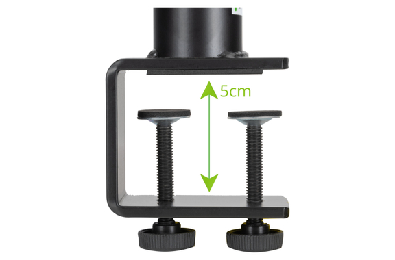 Pronomic SLS-36K BK Tischstative mit Klemme für Studio Monitore image 7
