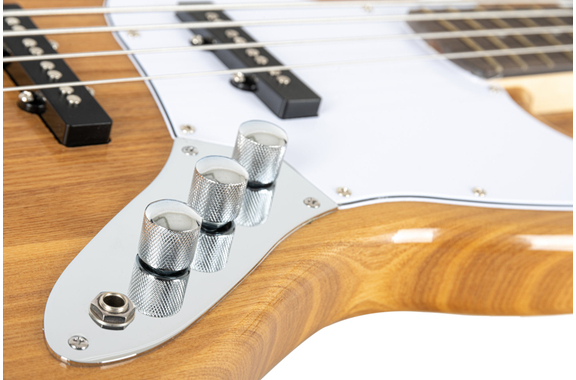 Rocktile Pro JB-30PR Ashwood E-Bass Natur image 7