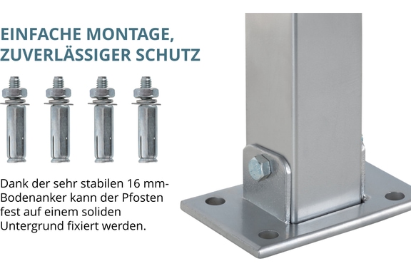Stagecaptain PPP-70 SR Parkpfosten 2x Set image 7
